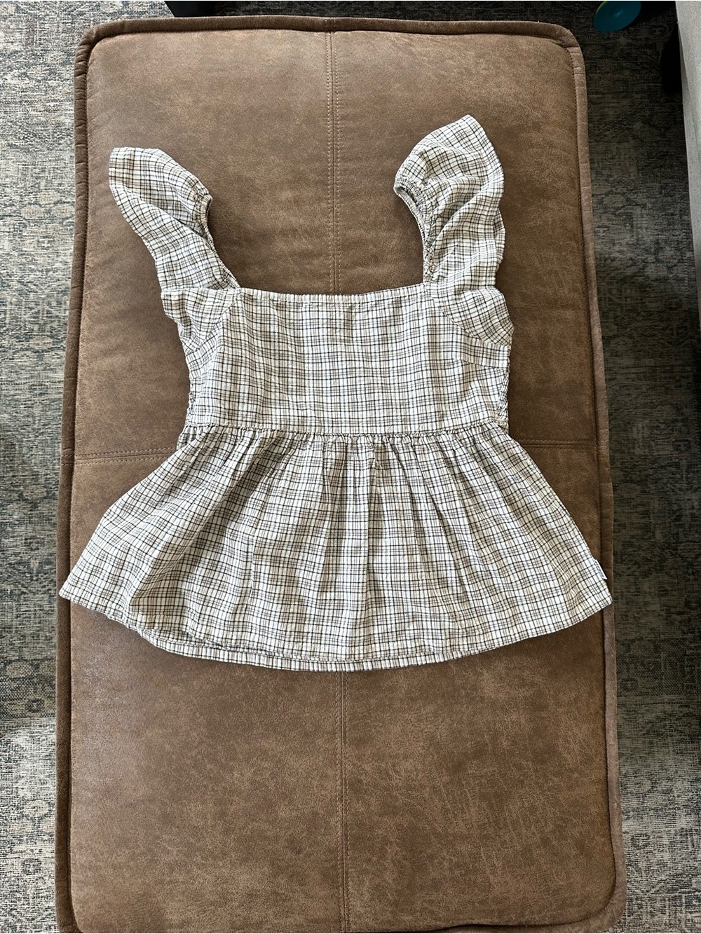 Afends Drew Seersucker Top
